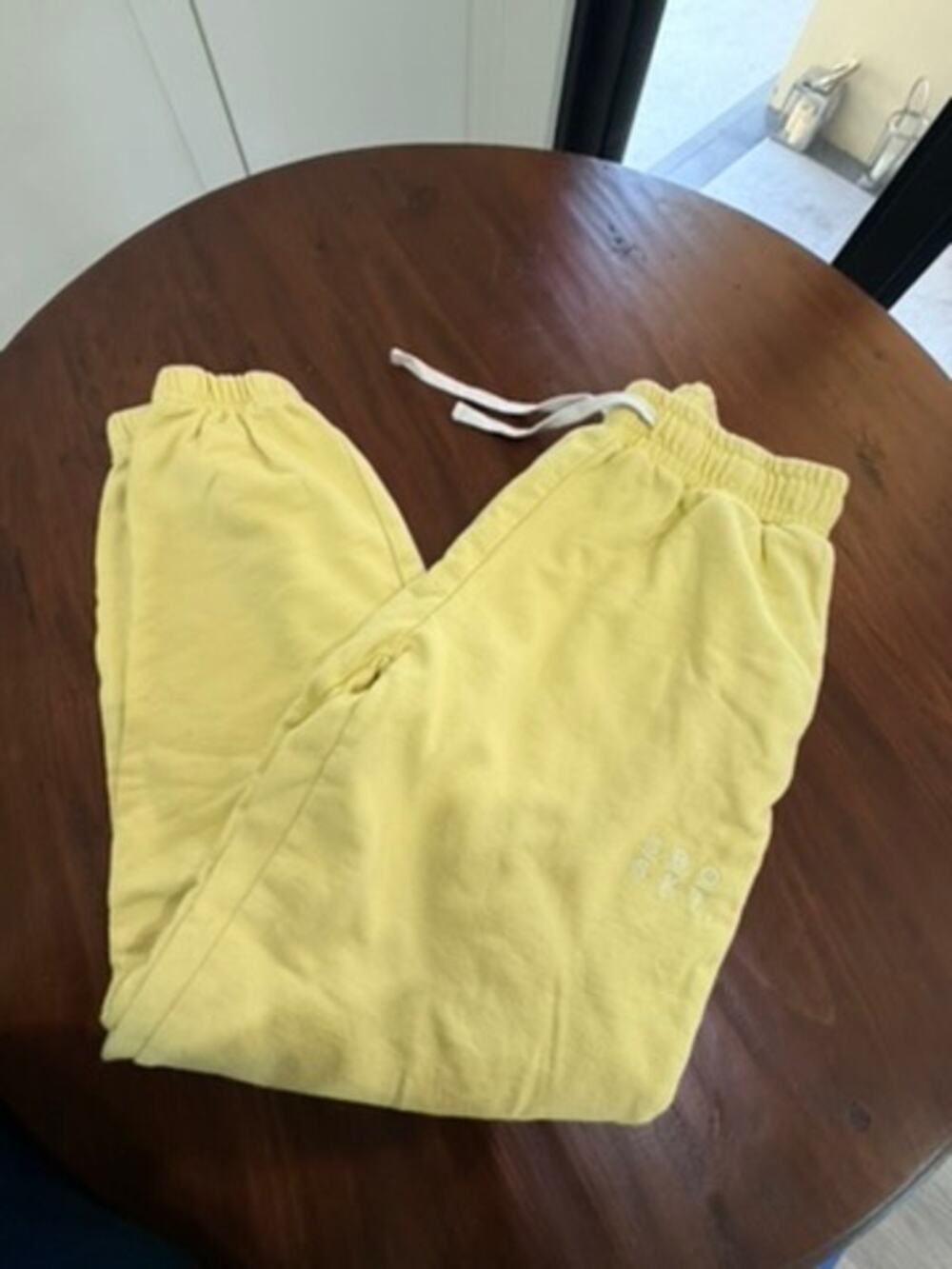 Sabo Skirt Buttercup Yellow Sweatpants - size Small
